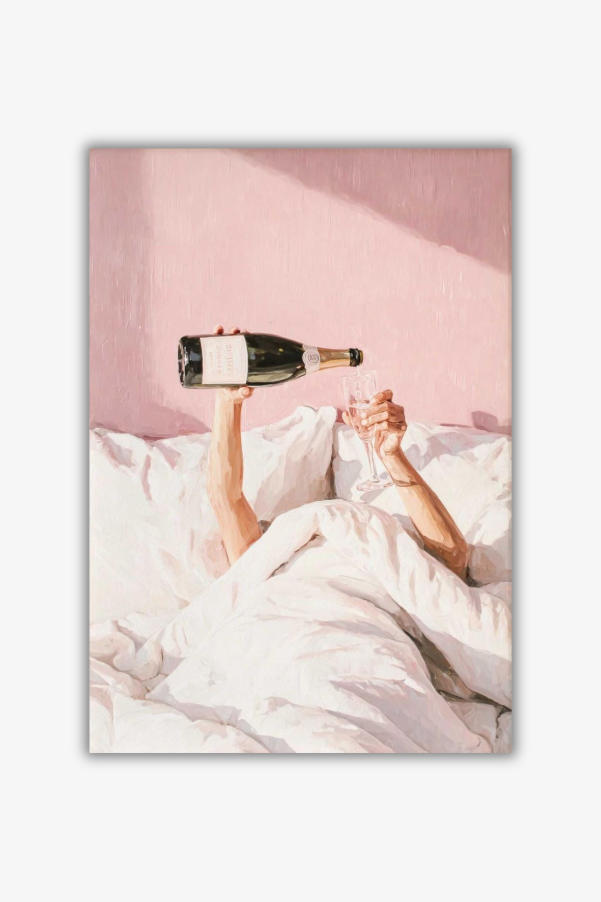 🥂 Champagne Mood Card