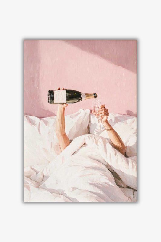 🥂 Champagne Mood Card