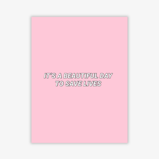 🤍 It’s a Beautiful Day to Save Lives