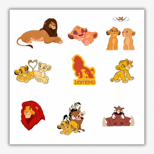 🦁 Lion King Sticker Pack